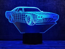 3D-светильник Автомобиль 29