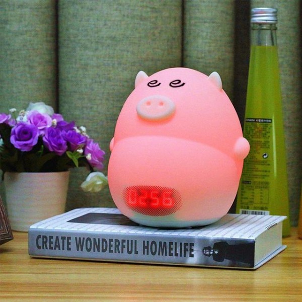 Дитячий нічник-іграшка Хрюша Дитячий нічник-іграшка Хрюша