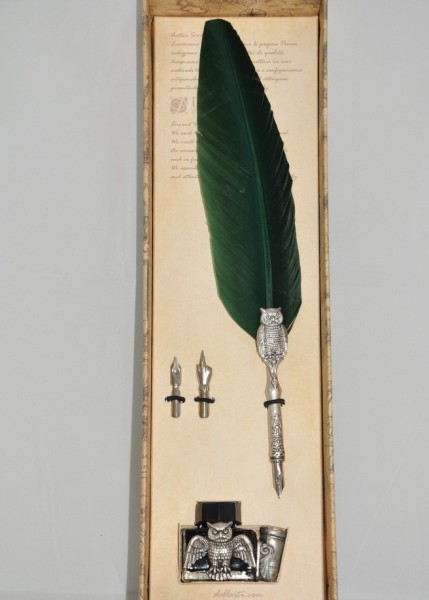 Письменный Набор Зеленый Бархат Piu34 Письменный Набор Зеленый Бархат Piu34