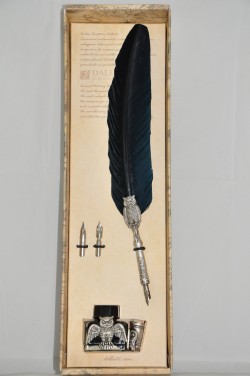 Письмовий Набір Синій Оксамит Piu34 Письмовий Набір Синій Оксамит Piu34