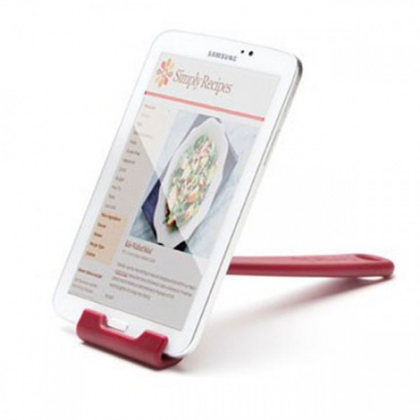 Кухонна підставка для планшета Cooklet Peleg Design Темно-червона Кухонна підставка для планшета Cooklet Peleg Design Темно-червона