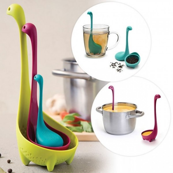 Набір кухонного приладдя Nessie Family OTOTO Набір кухонного приладдя Nessie Family OTOTO