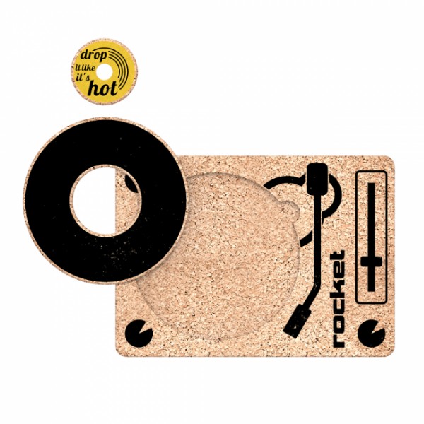 Підставка під гаряче, таця та багаття 3 в 1 DJ Three-vet Rocket Design Підставка під гаряче, таця та багаття 3 в 1 DJ Three-vet Rocket Design