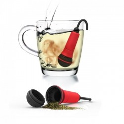 Силиконовий заварник для чаю Spo-tea-fy Rocket Design Червоний Силиконовий заварник для чаю Spo-tea-fy Rocket Design Червоний