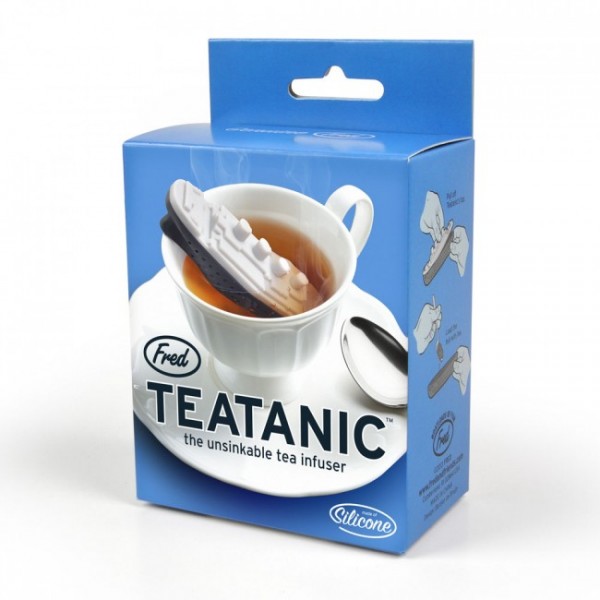 Силиконовий заварник для чаю Teatanic Fred and Friends Силиконовий заварник для чаю Teatanic Fred and Friends