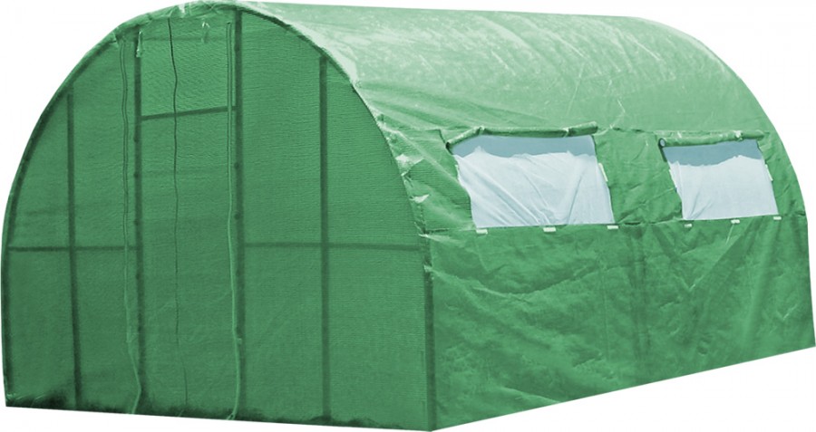 Каркасна теплиця 4 м під плівку або поліматеріал, каркасна, Greenhouse Каркасна теплиця 4 м під плівку або поліматеріал, каркасна, Greenhouse