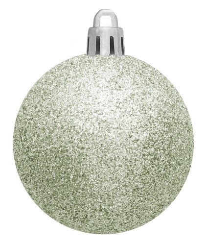 Елочные шарики House of Seasons набор из 46 шт, цвет: оттенки серого Елочные шарики House of Seasons набор из 46 шт, цвет: оттенки серого