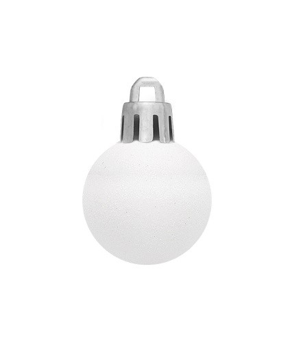 Елочные шарики House of Seasons набор из 46 шт, цвет: оттенки серого Елочные шарики House of Seasons набор из 46 шт, цвет: оттенки серого