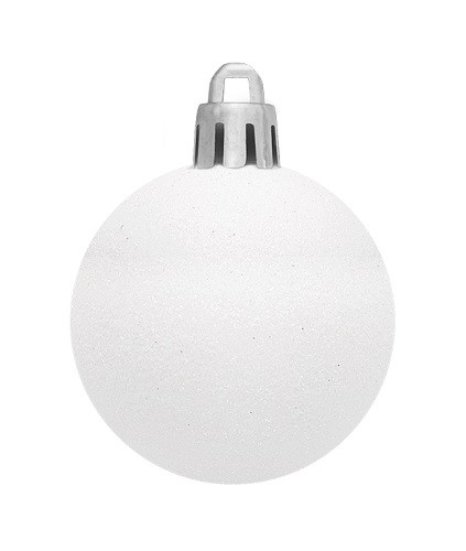 Елочные шарики House of Seasons набор из 46 шт, цвет: оттенки серого Елочные шарики House of Seasons набор из 46 шт, цвет: оттенки серого