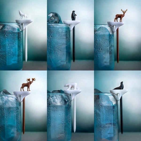 Маркери для келихів та шпажки Cool Party Animal Qualy Маркери для келихів та шпажки Cool Party Animal Qualy