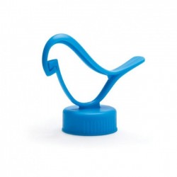Крышка-держатель для бутылки Bottle Clip Peleg Design Синяя