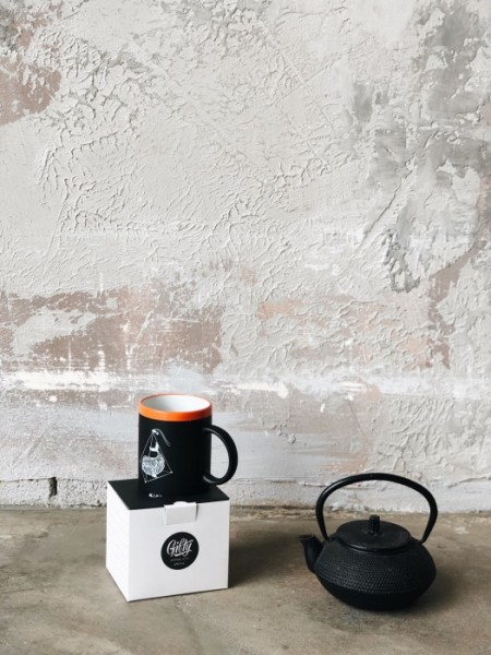 Чашка EVERYTHING YOU CAN IMAGINE IS REAL. ORANGE. Чашка EVERYTHING YOU CAN IMAGINE IS REAL. ORANGE.