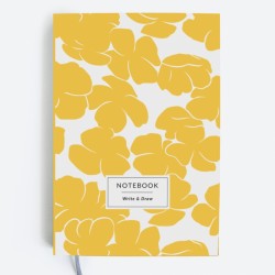  WRITE&DRAW. YELLOW FLOWERS.