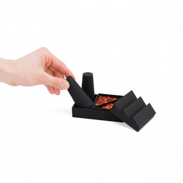 Набір шейкерів для солі, перцю та спецій Food Factory Luckies Набір шейкерів для солі, перцю та спецій Food Factory Luckies