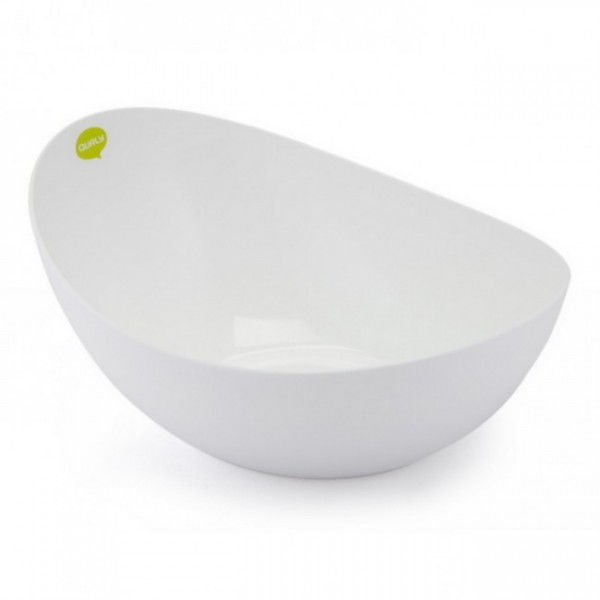 Салатниця з ложками для сервірування Sparrow Qualy Зелена Салатниця з ложками для сервірування Sparrow Qualy Зелена