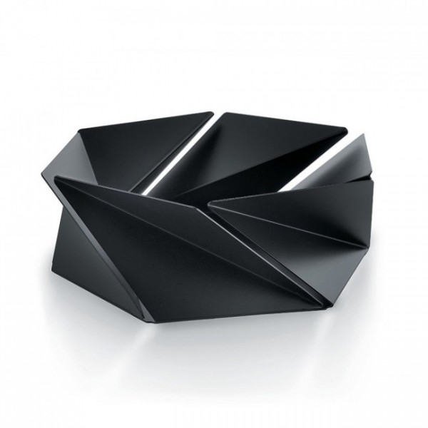 Фруктівниця, ваза для фруктів Kaleidos Alessi Чорна Фруктівниця, ваза для фруктів Kaleidos Alessi Чорна