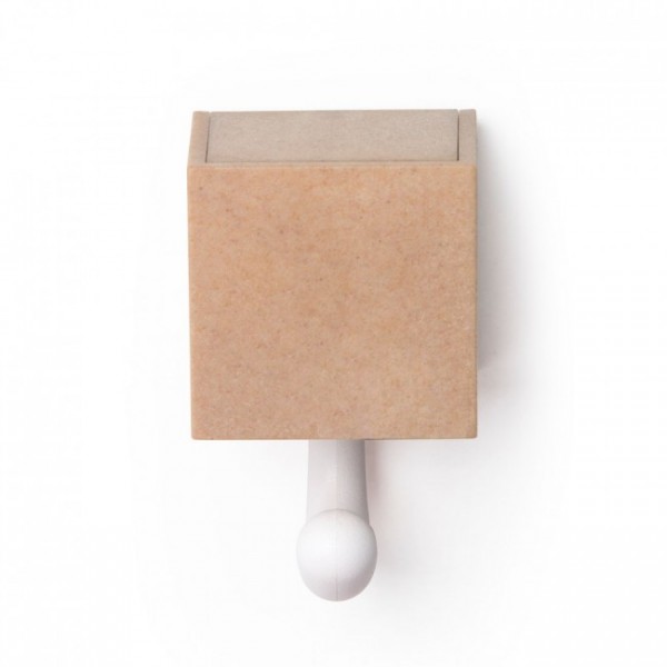 Настінний гачок Kitt-a-boo Qualy Білий / Коричневий Настінний гачок Kitt-a-boo Qualy Білий / Коричневий