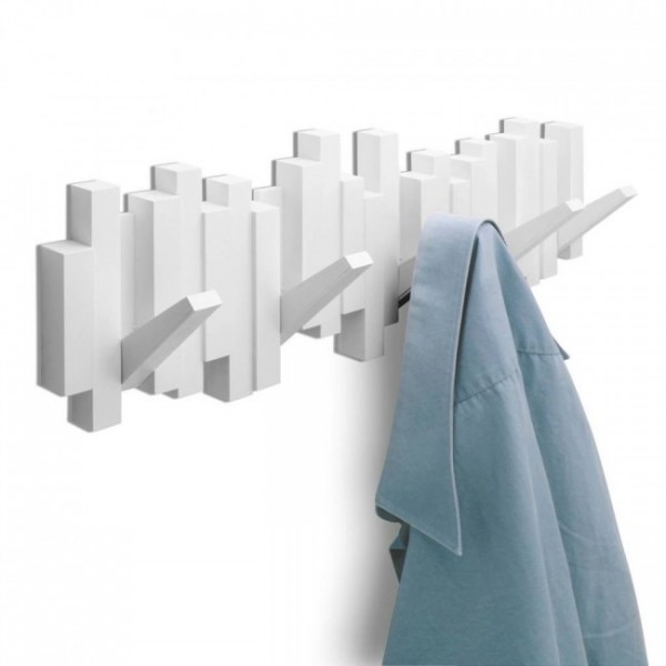 Вішалка настінна Sticks Umbra Біла Вішалка настінна Sticks Umbra Біла