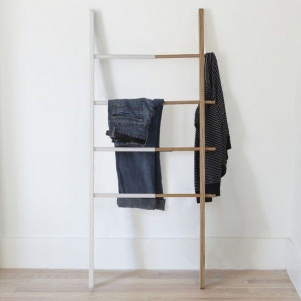 Вішалка розсувна Hub Umbra Біла/Natural Вішалка розсувна Hub Umbra Біла/Natural