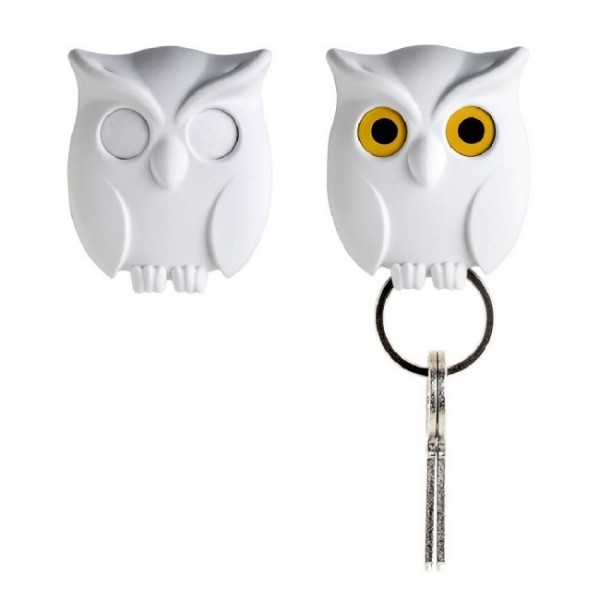 Ключниця настінна Night Owl Qualy Біла Ключниця настінна Night Owl Qualy Біла