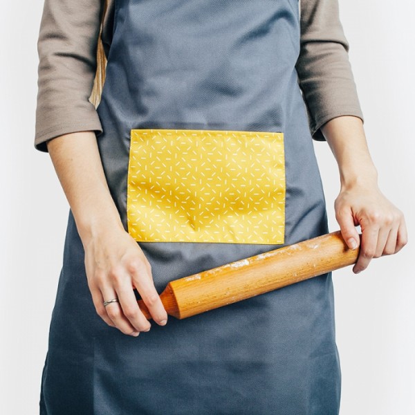 Фартух із саржі POCKET. GREY Фартух із саржі POCKET. GREY