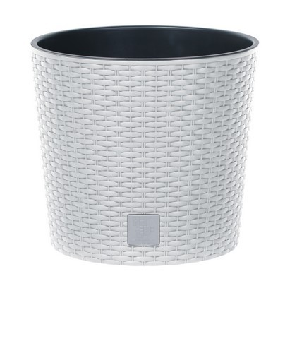 Горшок для растений Rato Round - белый, 7,5/8,7 л Горшок для растений Rato Round - белый, 7,5/8,7 л