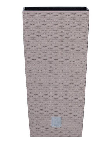 Горшок для растений Rato square - беж, 11/15,8 л Горшок для растений Rato square - беж, 11/15,8 л