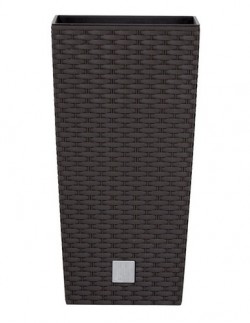 Горщик для рослин Rato square - коричневий, 21/32 л . Горщик для рослин Rato square - коричневий, 21/32 л .