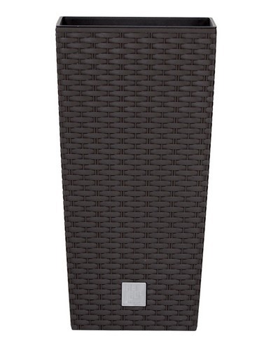 Горщик для рослин Rato square - коричневий, 21/32 л . Горщик для рослин Rato square - коричневий, 21/32 л .