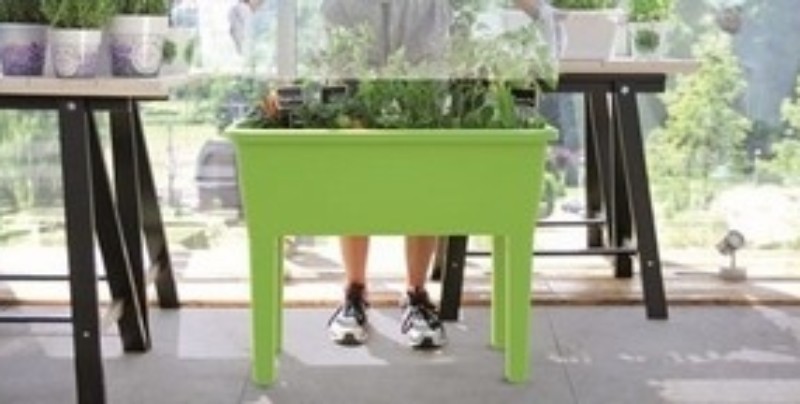 Горщик для рослин RESPANA PLANTER HIGH - лайм, 52 л . Горщик для рослин RESPANA PLANTER HIGH - лайм, 52 л .