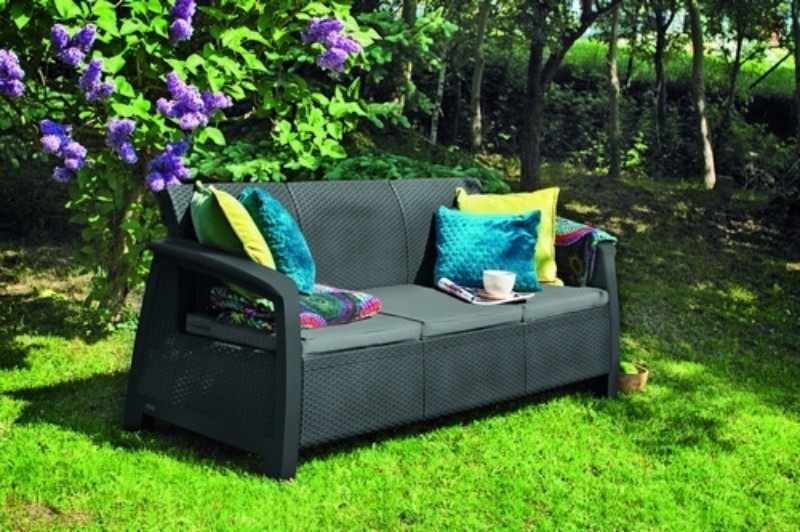 Софа, Bahamas love seat max, графіт - прохолодний сірий Софа, Bahamas love seat max, графіт - прохолодний сірий