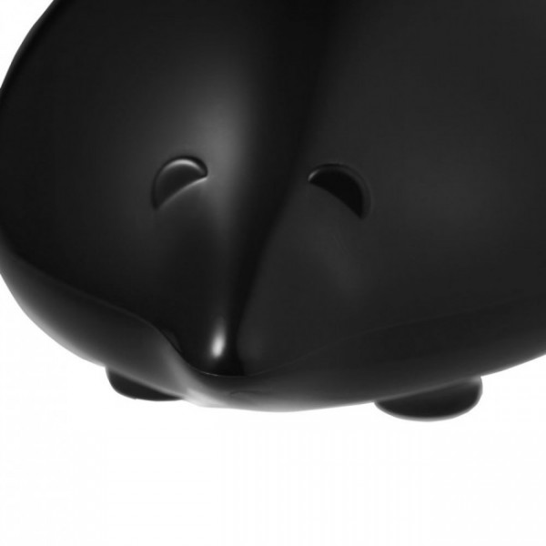 Магнітний тримач скріпок та шпильок Dozi Alessi Чорний Магнітний тримач скріпок та шпильок Dozi Alessi Чорний