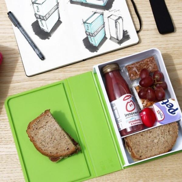 Ланч бокс прямокутний Book Black+Blum Зелений Ланч бокс прямокутний Book Black+Blum Зелений