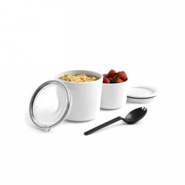 Ланч бокс / Контейнер Lunch Pot Black+Blum Білий / Чорний Ланч бокс / Контейнер Lunch Pot Black+Blum Білий / Чорний