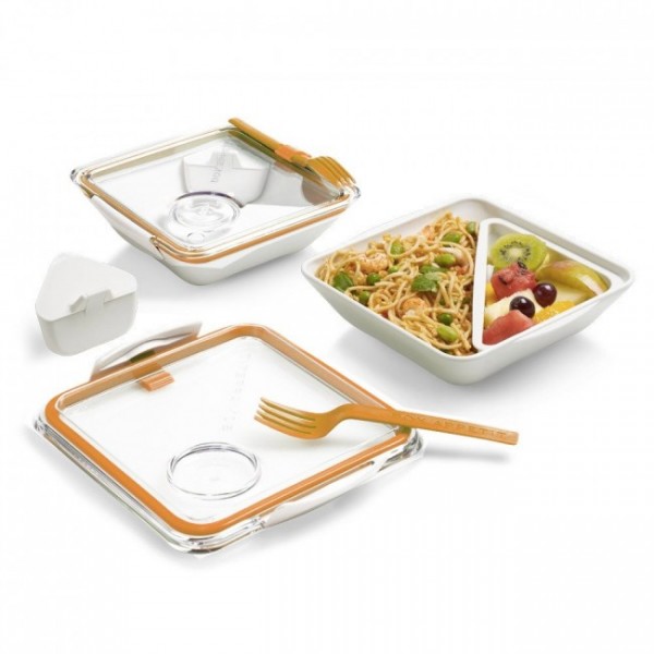 Ланч бокс квадратний Box Appetit Black+Blum Білий Ланч бокс квадратний Box Appetit Black+Blum Білий