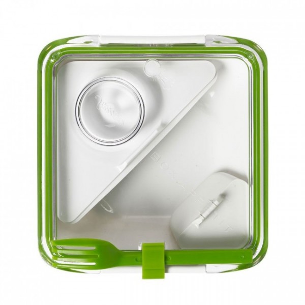 Ланч бокс квадратний Box Appetit Black+Blum Білий/Зелений Ланч бокс квадратний Box Appetit Black+Blum Білий/Зелений