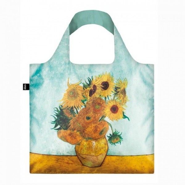 Сумка для покупок складана VINCENT VAN GOGH Vase with Sunflowers 1888 LOQI Сумка для покупок складана VINCENT VAN GOGH Vase with Sunflowers 1888 LOQI