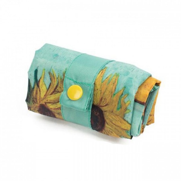 Сумка для покупок складана VINCENT VAN GOGH Vase with Sunflowers 1888 LOQI Сумка для покупок складана VINCENT VAN GOGH Vase with Sunflowers 1888 LOQI