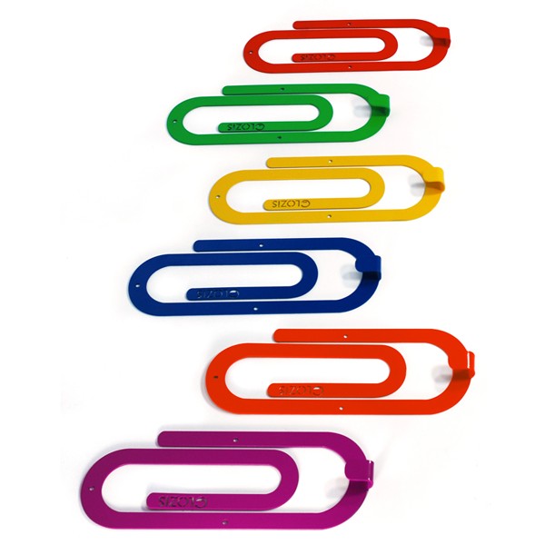 Вішалка настінна Glozis Clip Orange Вішалка настінна Glozis Clip Orange