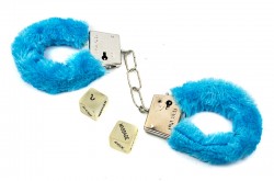 Наручники із кубиками , блакитні Наручники із кубиками , блакитні