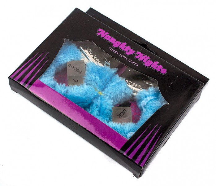 Наручники із кубиками , блакитні Наручники із кубиками , блакитні