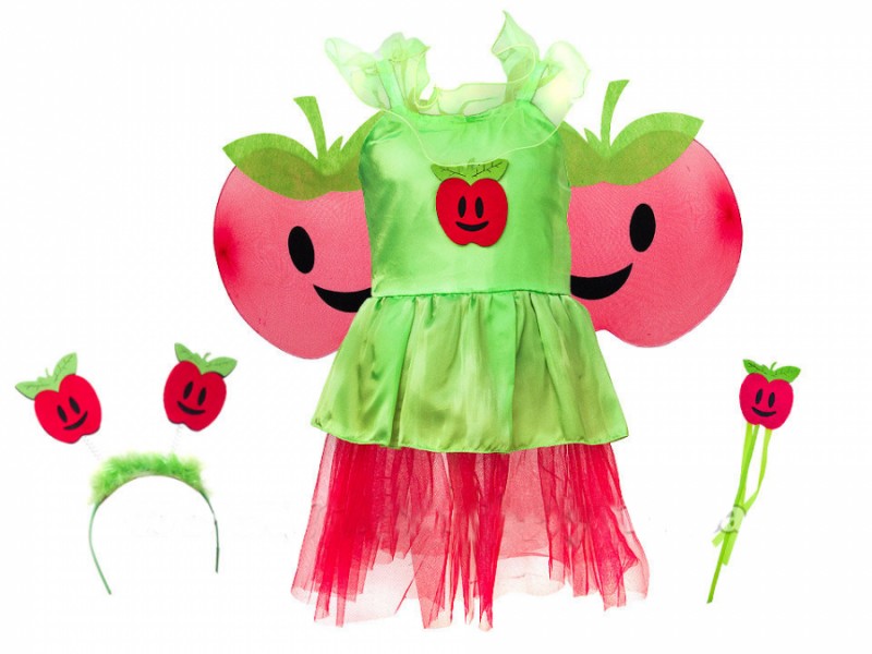 Дитячий карнавальний костюм Яблучко Дитячий карнавальний костюм Яблучко
