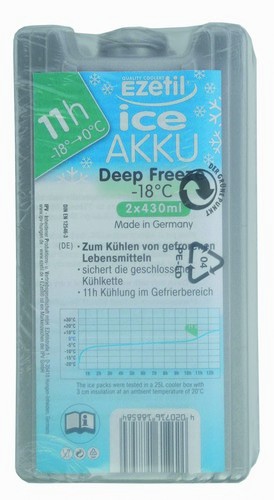 Акумулятор холоду IcePack 2x430ml DeepFreeze Акумулятор холоду IcePack 2x430ml DeepFreeze
