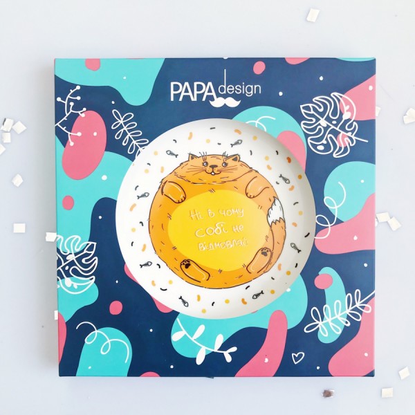 Тарілка Кіт ні в чому собі... Тарілка Кіт ні в чому собі...