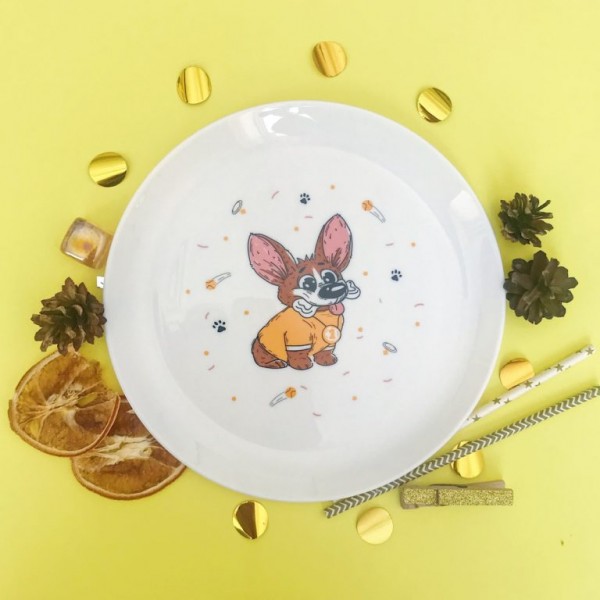 Тарілка Корги Тарілка Корги