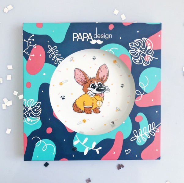 Тарілка Корги Тарілка Корги