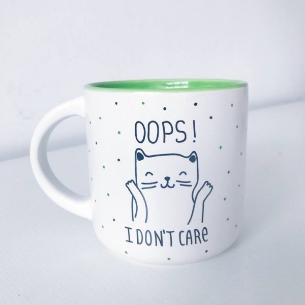 Чашка Oops I don’t care Чашка Oops I don’t care