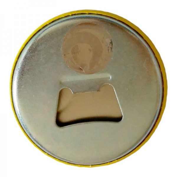 Магніт на холодильник Смайлик з відкривалкою Магніт на холодильник Смайлик з відкривалкою