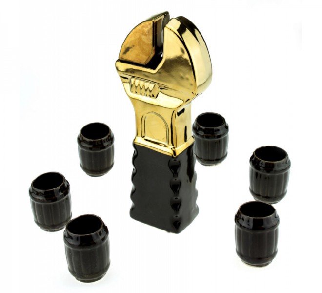 Коньячний набір Гайковий ключ Коньячний набір Гайковий ключ