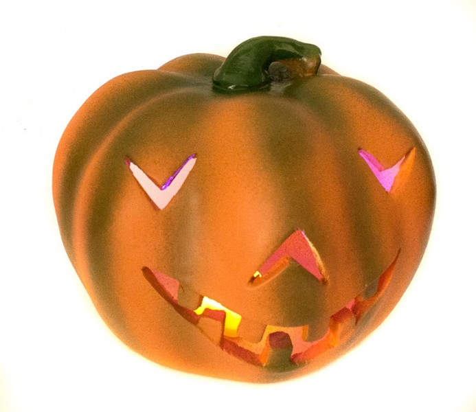 Декоративная Тыква с подсветкой на Halloween Декоративная Тыква с подсветкой на Halloween